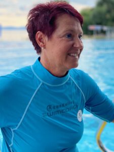 Angelika Rangl-Röhl Aquafitness Trainerin im Aquakolleg Wasserburg am Bodensee